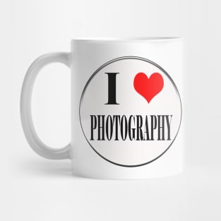 Photography Button Mug